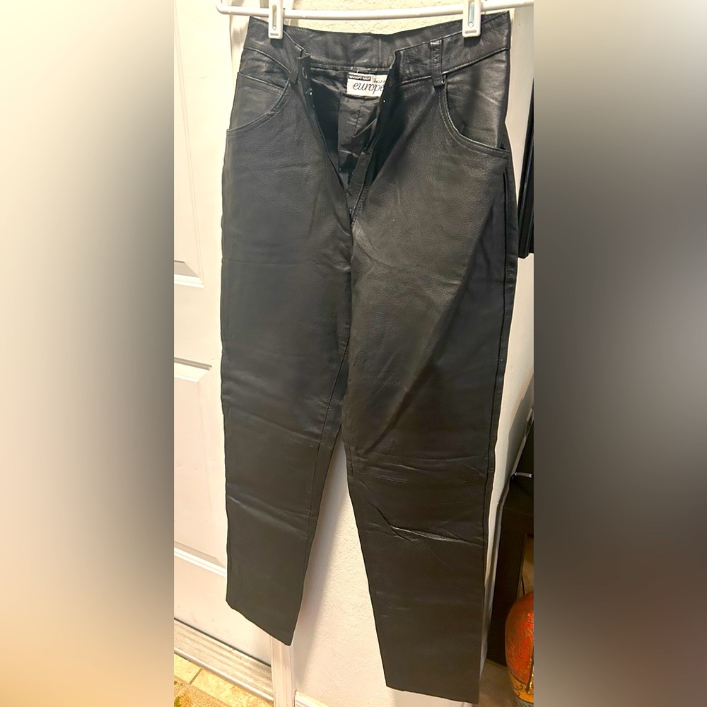 Vintage leather pants